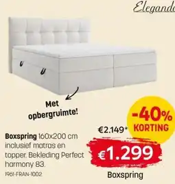 BE-Okay Boxspring aanbieding