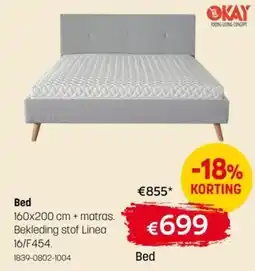 BE-Okay Bed aanbieding