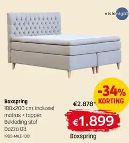 BE-Okay Boxspring aanbieding