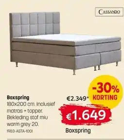 BE-Okay Boxspring aanbieding