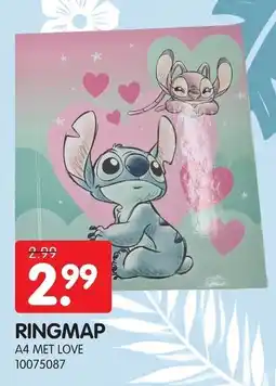 Yess ringmap a4 met love aanbieding