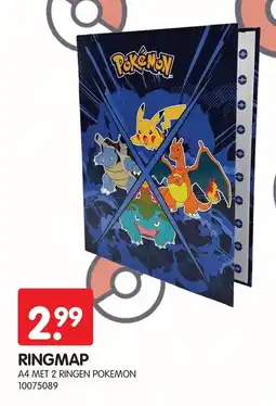 Yess Ringmap a4 met 2 ringen pokemon aanbieding
