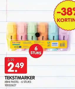 Yess tekstmarker aanbieding