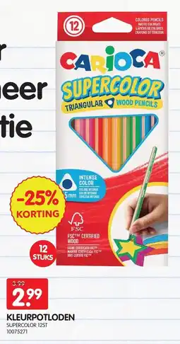 Yess Kleurpotloden aanbieding