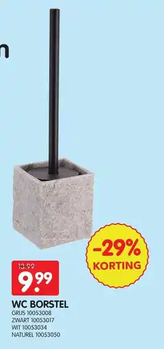 Yess wc borstel aanbieding