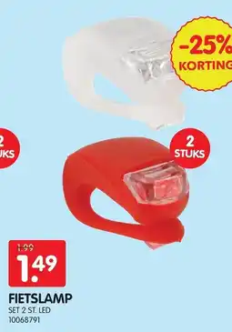 Yess Fietslamp aanbieding