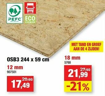 Hubo Osb3 aanbieding