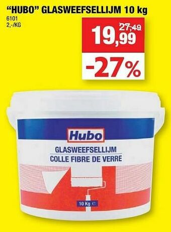 Hubo Hubo glasweefsellijm aanbieding