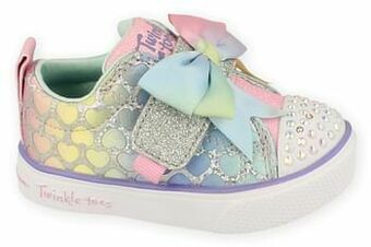 Berca Shoes Skechers Sneaker Laag Meisjes Maat 21/28 Met Lichtjes - Lichtblauw aanbieding