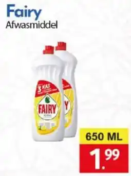Tanger Markt Fairy Afwasmiddel aanbieding