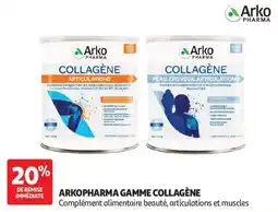 Auchan Arkopharma gamme collagène aanbieding