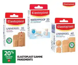 Auchan Elastoplast gamme pansements aanbieding