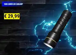Decathlon 1500 lumen led-zaklamp aanbieding