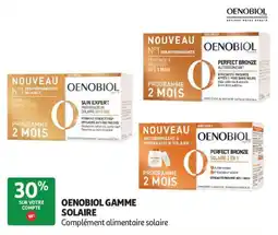 Auchan Oenobiol gamme solaire aanbieding