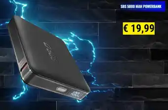 Sbs 5000 mah powerbank