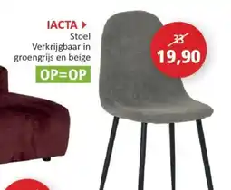Weba Iacta stoel aanbieding