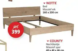 Weba Notte bed aanbieding