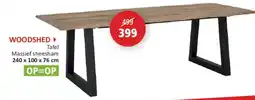 Weba Tafel aanbieding