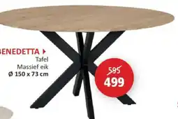 Weba Tafel Benedetta aanbieding