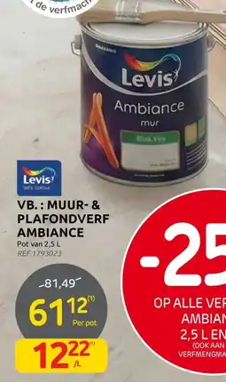 BricoPlanit Muur- & plafondverf ambiance aanbieding