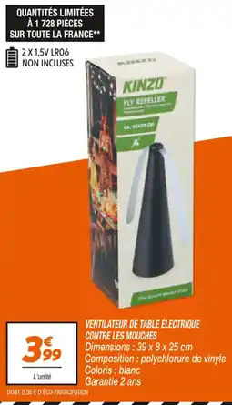 Netto Ventilateur de table électrique aanbieding