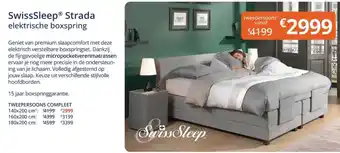 SwissSleep Strada elektrische boxspring