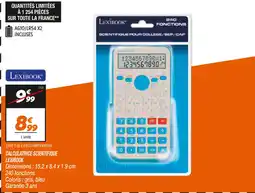 Netto Calculatrice scientifique lexibook aanbieding