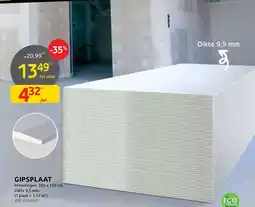 BricoPlanit Gipsplaat aanbieding