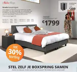 Sleepworld Strada boxspringset aanbieding