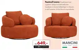 Woonsquare Fauteuil Leone aanbieding
