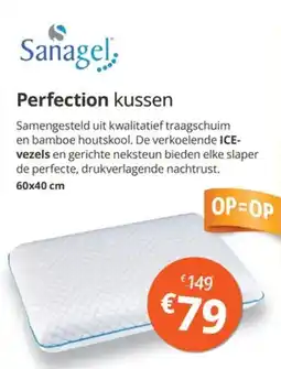 Sleepworld Sanagel Perfection kussen aanbieding