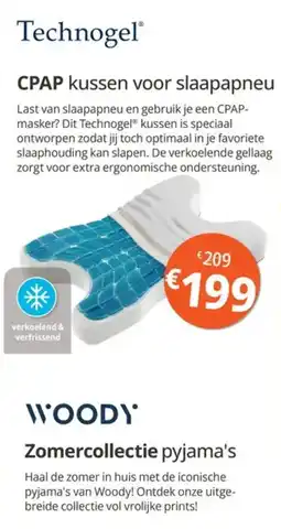 Sleepworld Cpap kussen voor slaapapneu aanbieding