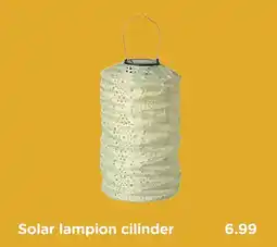 Xenos Solar lampion cilinder aanbieding