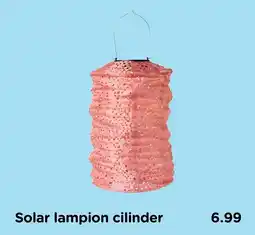 Xenos Solar lampion cilinder aanbieding