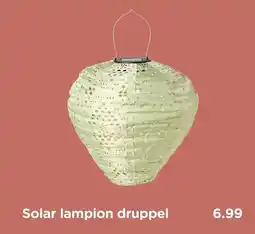 Xenos Solar lampion druppel aanbieding