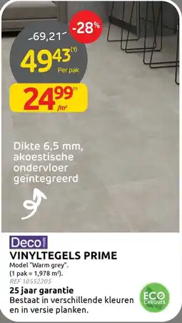 BricoPlanit Vinyltegels prime aanbieding