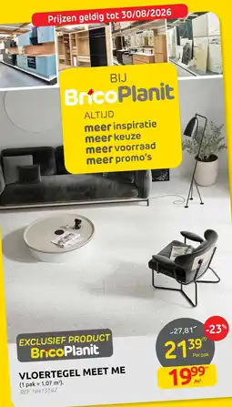 BricoPlanit Vloertegel meet me aanbieding