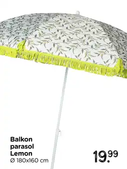 Xenos Balkon parasol Lemon aanbieding