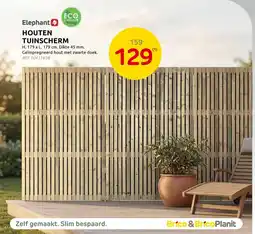 BricoPlanit Houten tuinscherm aanbieding