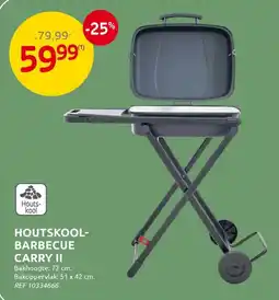 BricoPlanit Houtskool-barbecue carry ii aanbieding