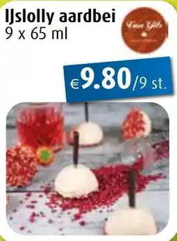 Aronde Ijslolly aardbei aanbieding