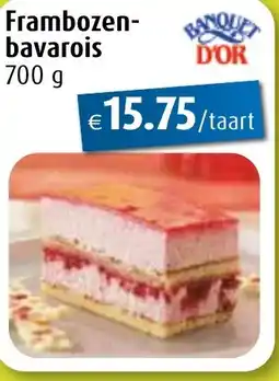Aronde Frambozen-bavarois aanbieding