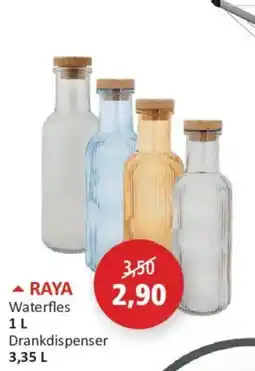Weba Raya waterfles aanbieding