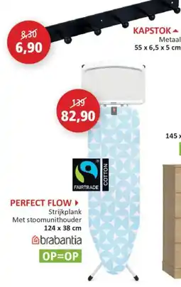 Weba Strijkplank met stoomunithouder aanbieding