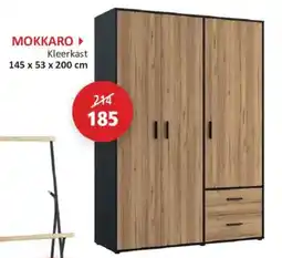 Weba Mokkaro kleerkast aanbieding