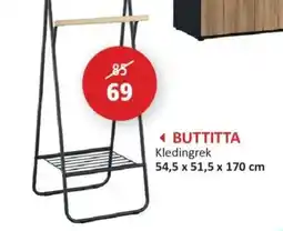 Weba Kledingrek Buttitta aanbieding