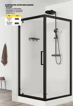 Hubo Complete douchecabine solis aanbieding