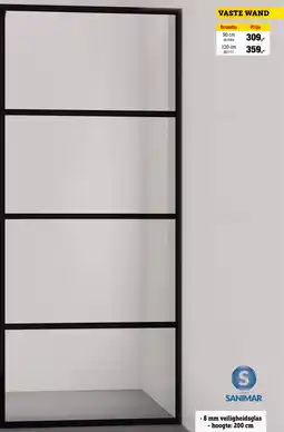 Hubo Vaste wand aanbieding