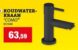 Hubo Koudwaterkraan como aanbieding