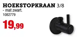 Hubo Hoekstopkraan aanbieding
